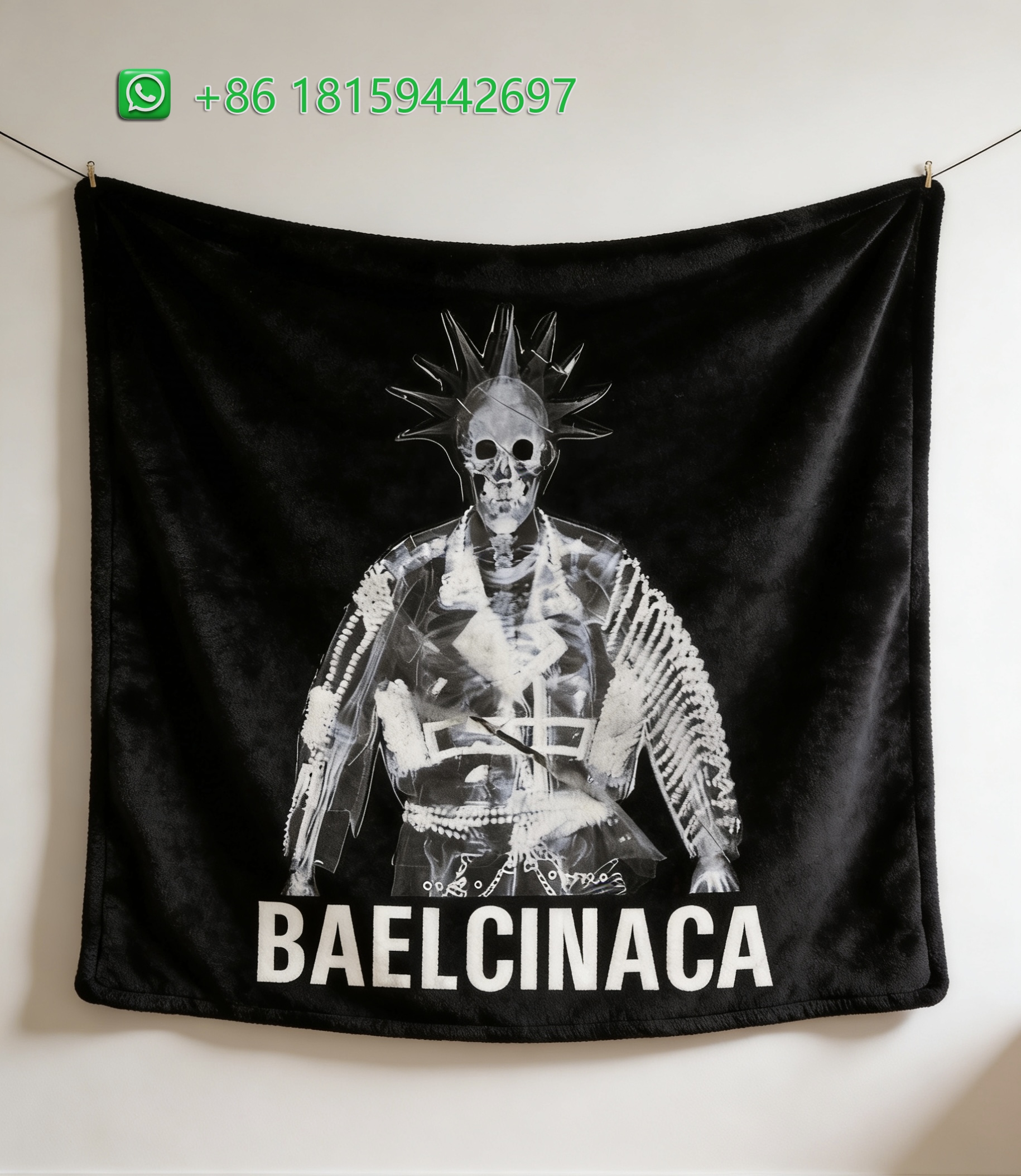 Balenciaga Throw Blankets